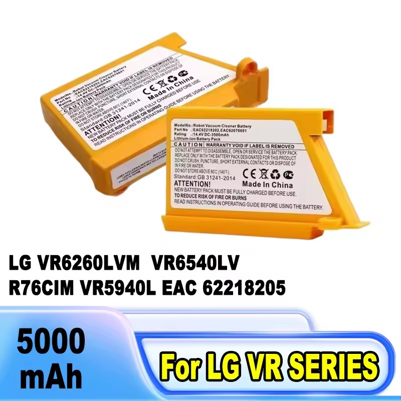 Vacuum Battery for LG VR6260LV - đánh giá và giá 4S Lipo Battery 14.8V 6000Mah